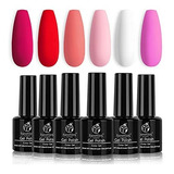 Esmalte De Uñas - Beetles Gel Nail Polish Set - 6 Colors Pin