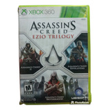 Assassin's Creed Ezio Trilogia Xbox 360 3 Discos En Español