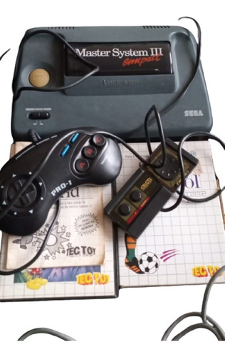 Master System 3 Compact Alex Kidd Super Futebol Mickey Mouse Castle Of Illusion 2 Controles