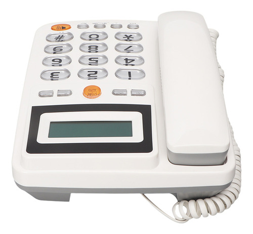 Identificador De Chamadas De Telefone Fixo Com Fio, Amplif