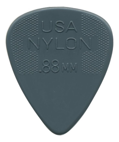 Dunlop 44r88 0,88 Mm Púas De Guitarra Estándar De Nailon, Pa