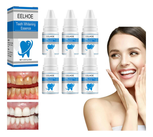 6×esencia Blanqueadora Dental Limpeza - mL a $2143