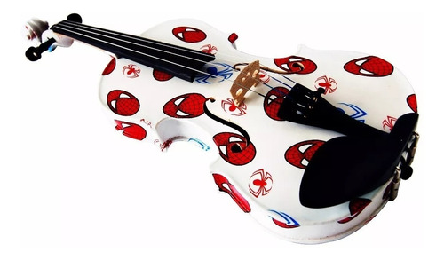 Violin Acustico 4/4 Decorado Infantil Niño Kinglos Kt1407