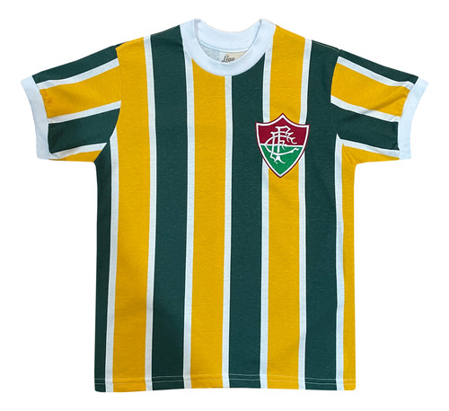 Camisa Liga Retrô Fluminense Fluminense Brasil Infantil Ediç
