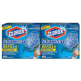 Clorox Scrubmate Xl Juego De 2 Esponjas Para Baño Y