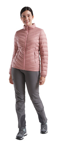 Parka Pluma Eboni Women Pink Doite