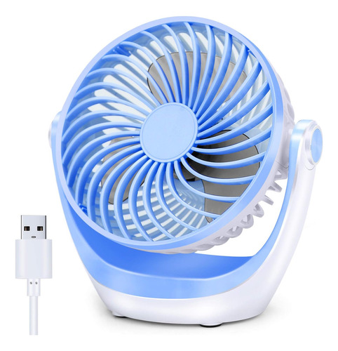 Aluan Ventilador De Escritorio Usb Ventilador De Mesa Pequeñ