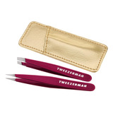 Tweezerman Juego De Mini Pinzas Color Fucsia Celestial