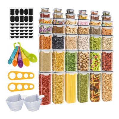 Set 48 Recipientes Tuppers Hermeticos Alimentos Cocina Refri | Meses sin interés