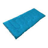 Bolsa Saco De Dormir 180 X 75 Cms Camping Con Bolso Color Azul