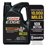 Garrafa Aceite De Motor Castrol Edge Sae 10w30 Sintético 