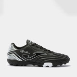 Tenis De Fútbol Joma Aguila 01tf Negro Con Plata Para Hombre