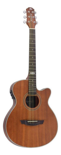 Violão Eletroacústica Strinberg Black Sa200c Para Destros Mahogany Louro Indiano