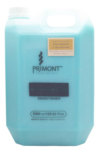 Primont Acondicionador Colágeno Y Elastina Peluquería 5lt