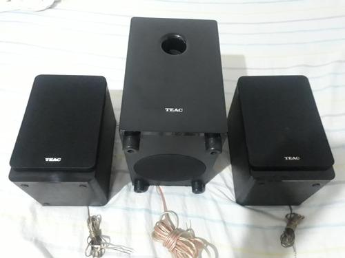 Caixas Surround Sub Do Receiver Teac Mc-dv600 