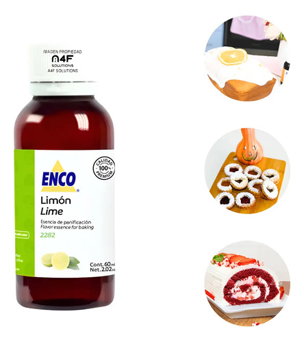 Esencia Enco Sabores60ml Panadería Galletería Repostería 1pz | MercadoLibre