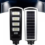 Kit 5 Luminaria Publica Poste Energia Solar 200w Sensor