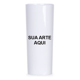  Copo Acrílico Long Drink Personalizados 10 Und Branco