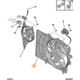 Electroventilador Citroen C4 Cactus 1.2 Nafta Turbo / Ds3