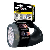 Lanterna Reflector Recarregável Rayovac Hibrida Cor Preta Luz Branco