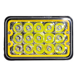 Faro Led 45w 3600lm 12v 24v Alta Y Baja Potencia Luminica 