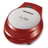 Omeleteira Elétrica Mondial Pratic Omelet  Vermelho  127v