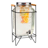 Dispensador Bebidas C/base 8l Mason Jar - Csx