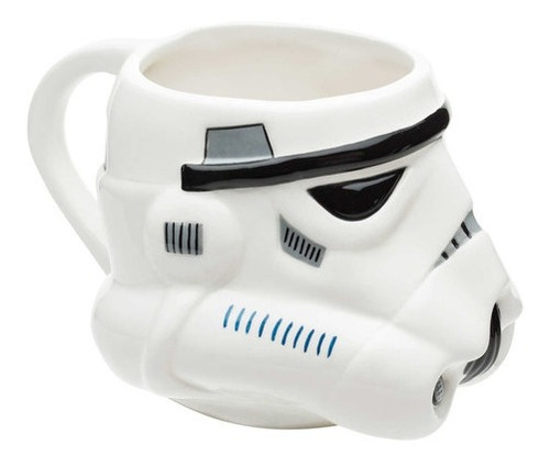 Taza Cafe Star Wars Trooper 3d Tarro Ceramica 300ml