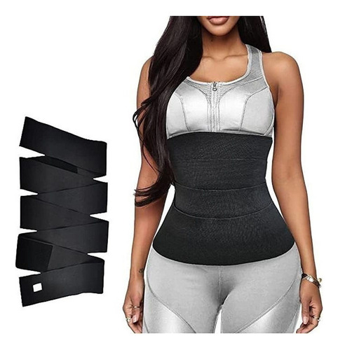 Cinta De Entrenamiento De Cintura Invisible Wrap Wrap