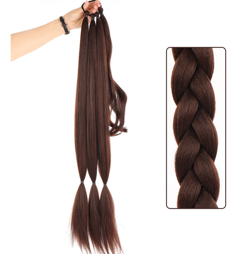 Extensiones De Cabello Wigs Hair Ponytail Gram Para Mujer, D