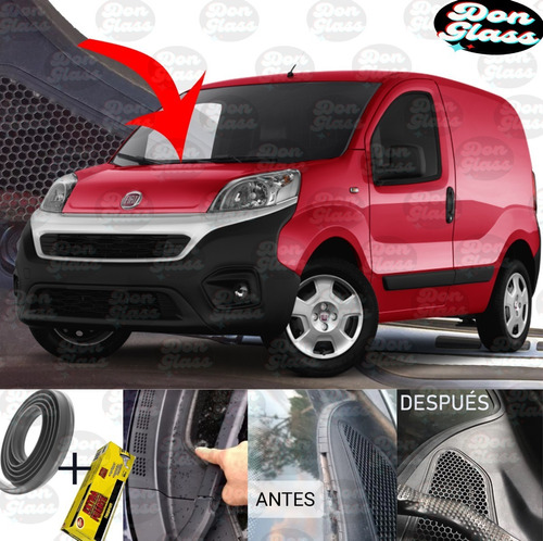 Kit Reparar Goma Burlete Rejilla De Parabrisas Fiat Qubo