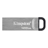 Pendrive Kingston Datatraveler Kyson 128gb Usb 3.2 Plata