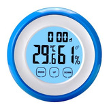 Higrômetro Termômetro Digital Umidade Temperatura Relógio