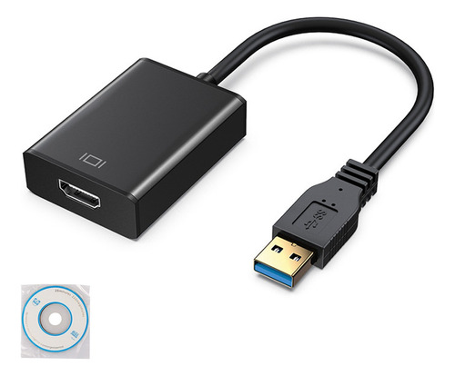 Conversor De Adaptador Usb3.0 A Hdmi Full Hd 1080p