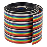 Nuevo Cable Plano De Color De 40 Pines, 1,27 Mm, 1000 Mm