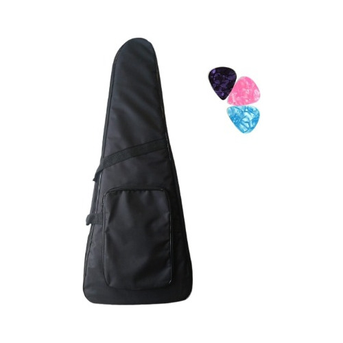 Capa Bag Guitarra Soft Case Cms100 Almofadada - Preto