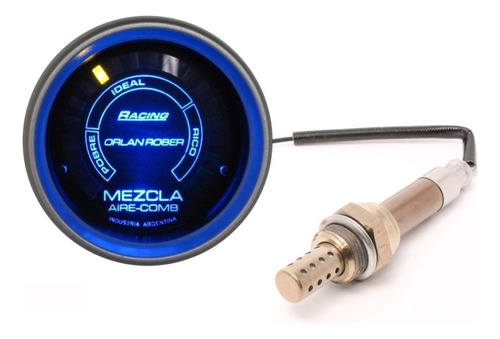 Hallmeter + Sonda Lambda 4 Cables Orlan Rober Mezcla Aire