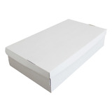 10 Caja Cartón Para Bota De 51x29x11 Cm Blanca