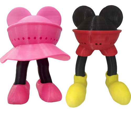 Mickey De Tocador Para Alexa Hecho, Mxmmm-003, 3 Pares, 22x2