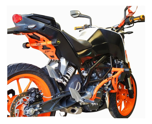 Defensa Sliders Trasera Jpl Ktm Duke 200/ 390  