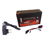 Kit Bateria 6v 12ah + Carregador + Chicote - Moto Elétrica