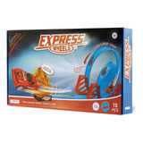 Pista De Corrida Power Track Duplo Loop360º Multikids Br1021