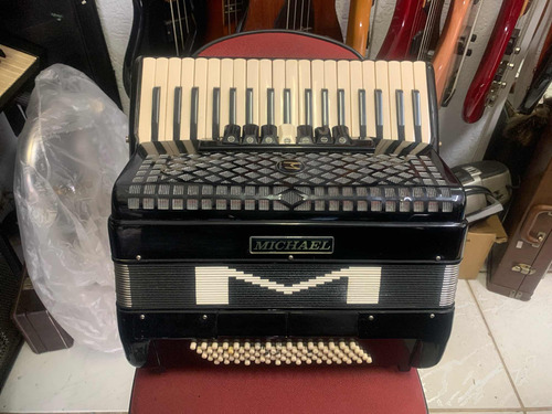 Acordeon Michael 80 Baixos Menor Preço Londrimusic