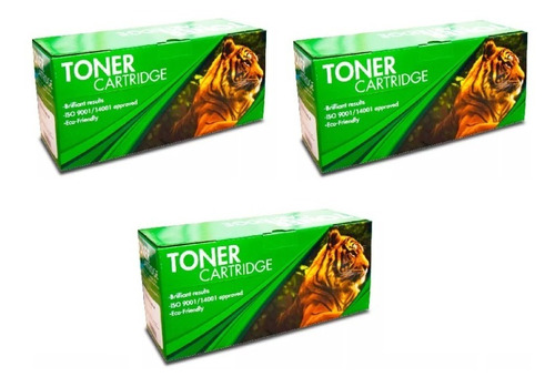 Pack 3 Toner Generico Marca Tigre 78a Ce278a 