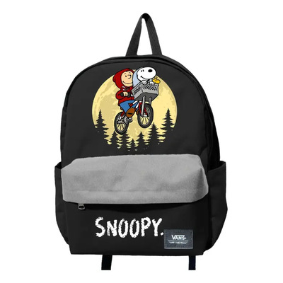Mochila Vans E. T. Snoopy The Peanuts Old Skool Liso Negro | Envío gratis