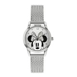 Disney Mn8008 Reloj De Cuarzo Analógico Para Mujer Con Co