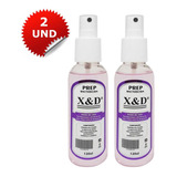 2 Prep Xed Profissional Bactericida Spray Higiene Unha 120ml