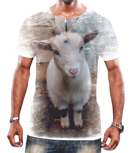 Camisa Camiseta Unissex Animal Cabra Cabrito Bode Fazenda 8