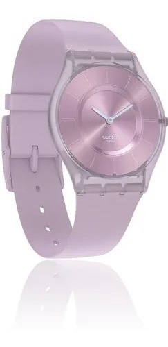Reloj Swatch Silicona Lila Mujer Ss08v100