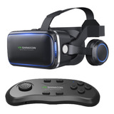 Audífonos Con Gafas De Realidad Virtual 3d Vr Para 123
